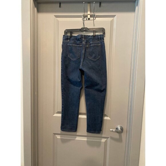 Calvin Klein Skinny Ankle Jeans | Women’s 8 | Slit Hem, Stretch Denim - Picture 4 of 6